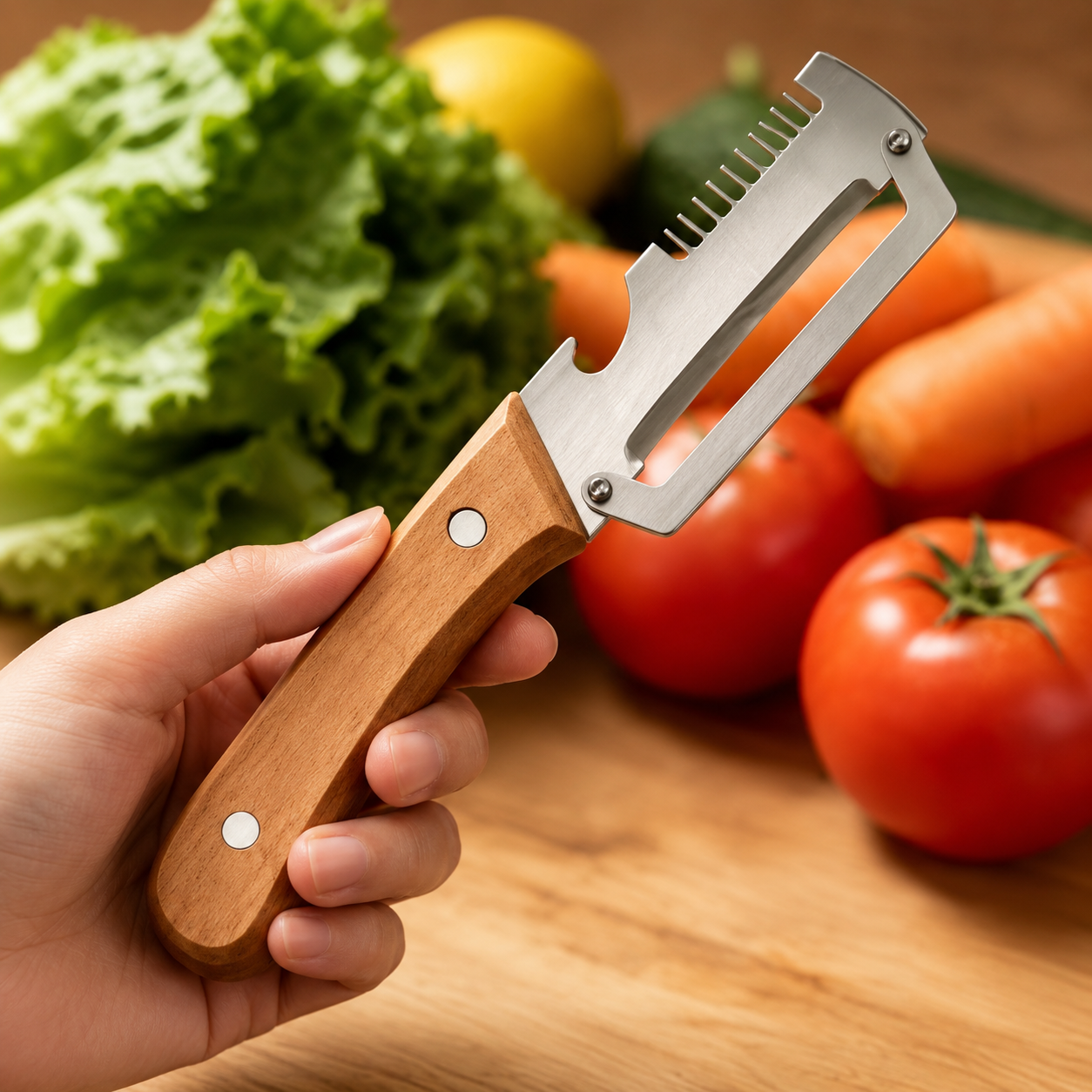 3-in-1 Kitchen Peeler & Vegetable Slicer Tool | Shop Spot