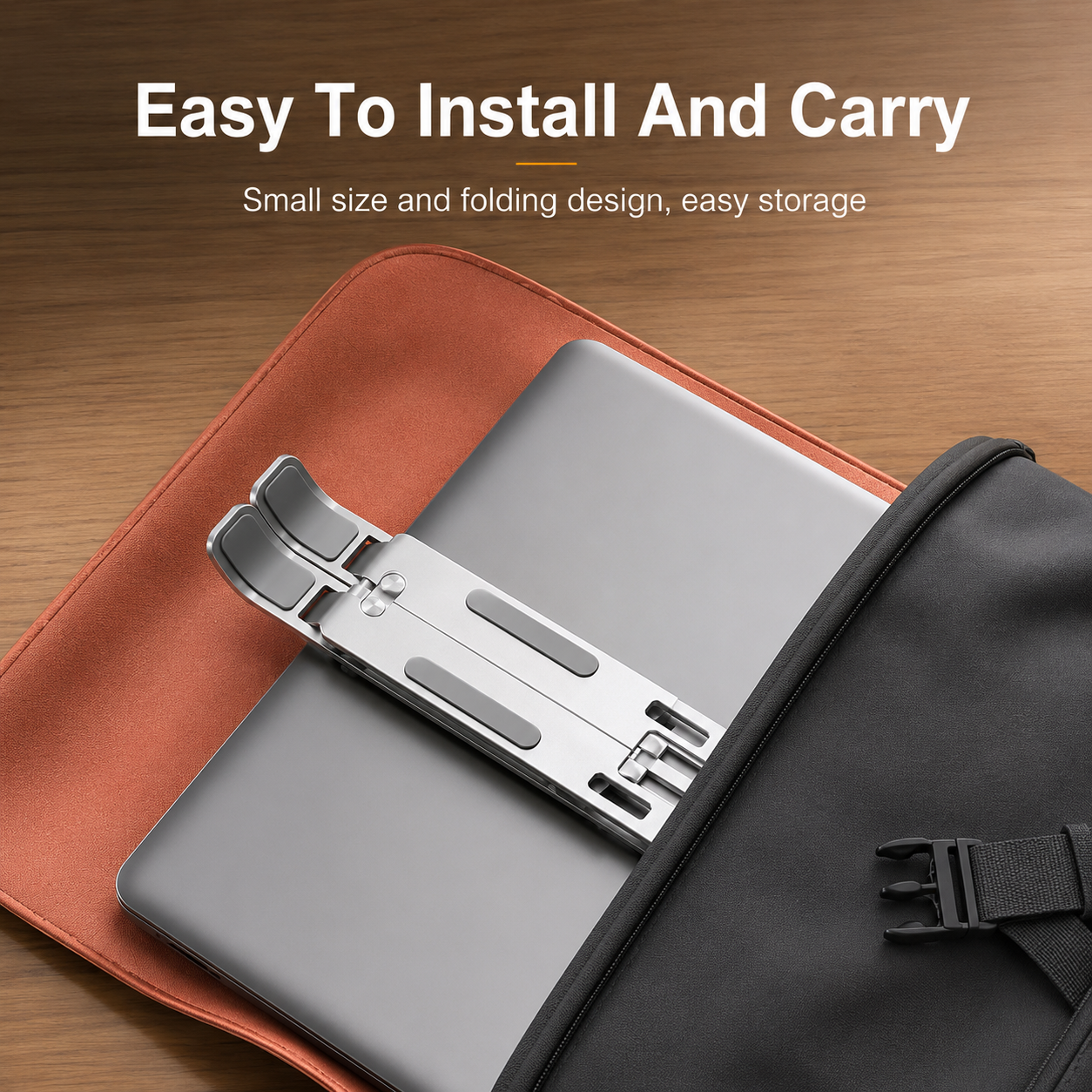 Aluminum Foldable Laptop Stand | Adjustable & Portable | Shop Spot