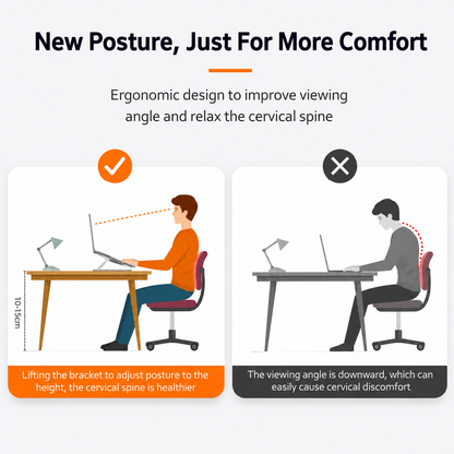 Aluminum Foldable Laptop Stand | Adjustable & Portable | Shop Spot