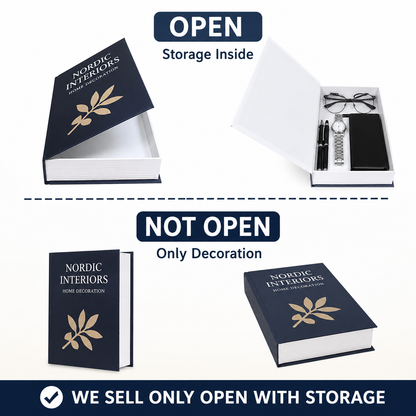 3PCS Decorative Fake Books for Home Decor, Bookshelf & Coffee Table