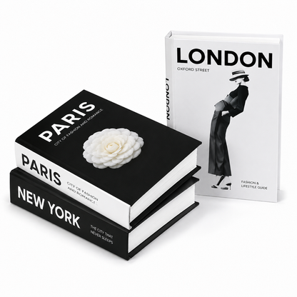 3PCS Decorative Fake Books for Home Decor, Bookshelf & Coffee Table