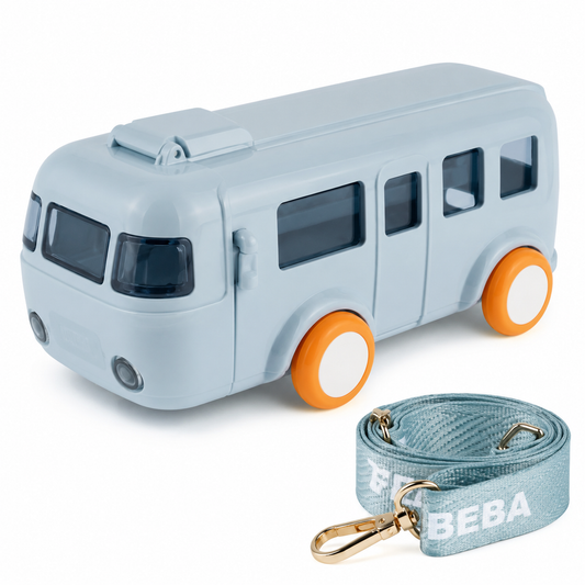 Kids Bus Shape Water Bottle | 600ML | Shop Spot