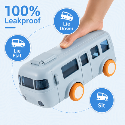 Kids Bus Shape Water Bottle | 600ML | Shop Spot